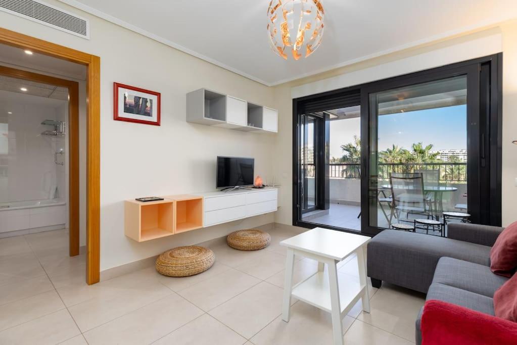 Апартаменты Apartup Patacona Palm Beach III Валенсия Экстерьер фото
